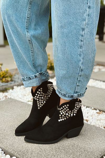 POLKA STORE Dakota Troked Women's Cowboy Boots Bootie Western Boots