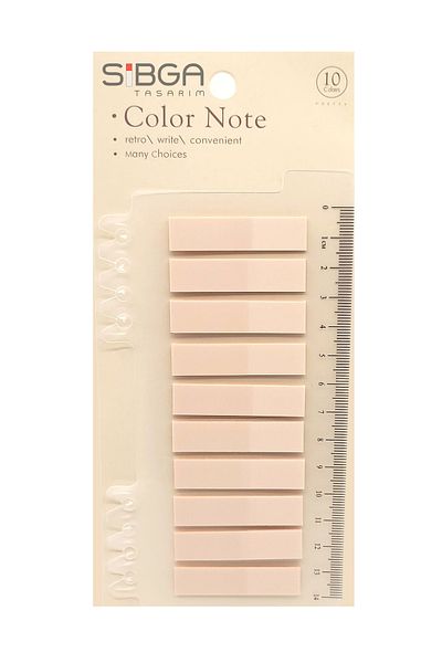 sibga tasarım Colorful Transparent Kitten Post - Bookmark Sticker Note Paper