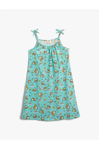 Koton Combed Cotton Dress Hanger Unicorn Printed Cotton