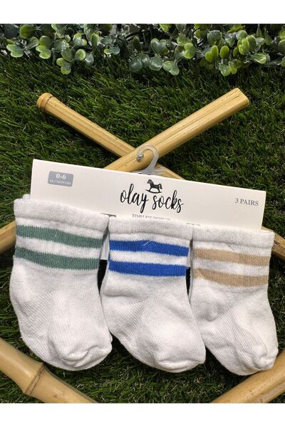 MİNİLOPPOO جوارب جامعية للأطفال من عمر 0 إلى 6 أشهر - ميني لوبو