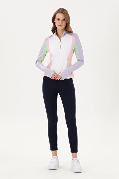 U.S. Polo Assn. Kadın Lacivert Tayt 50289543-VR033