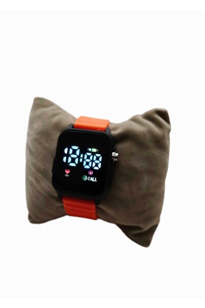 İNDİRİMDURAĞI İndirim Durağı Renkli Led Ekranlı Silikon Kordonlu Kol Saati