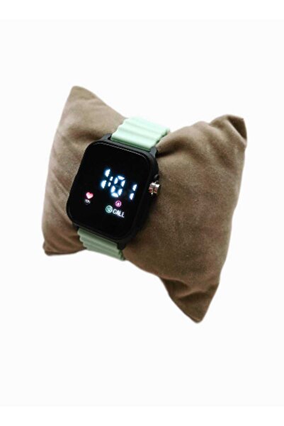 İNDİRİMDURAĞI İndirim Durağı Renkli Led Ekranlı Silikon Kordonlu Kol Saati