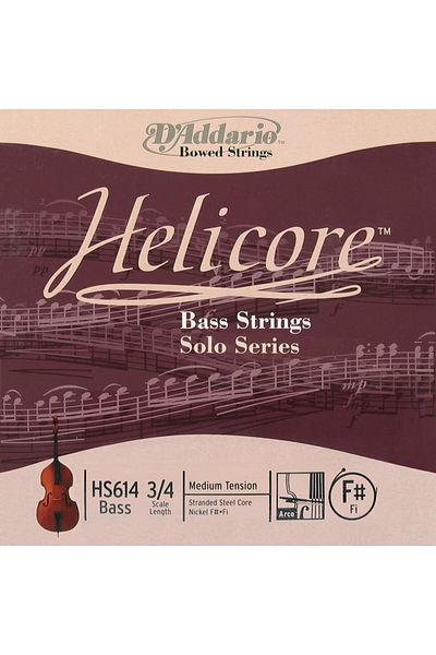 Daddario Hs614 Contrabas - Single Wire, Helikore, Fa#Fi, 3/4 Bass, Helicore34 Fa