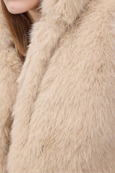 Addax Suni Kürklü Kısa Yelek Y16711-n11