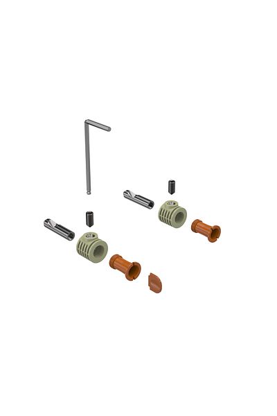 İZYAPI Hanging Hook Hidden Mounting Set T1-Top Mounting