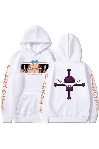 GALASHOP One Piece Luffy Hooded Anime Sweatshirt