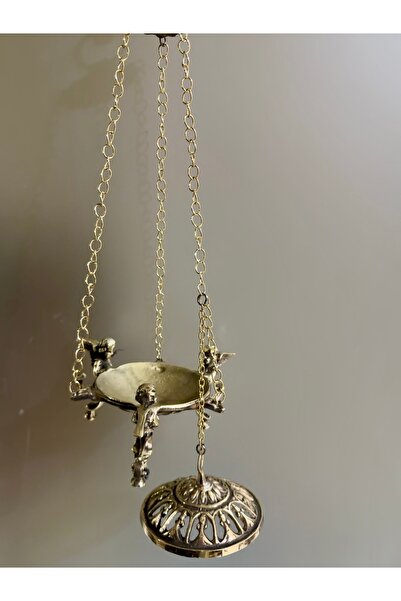 Handmade ESTERHOMEDECOR Kapaklı pirinç tütsülük