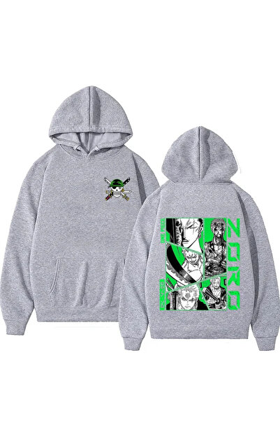 GALASHOP Luffy Zoro Shanks Nico Robin Printed Hoodie - Mod32