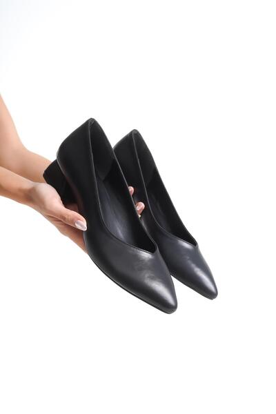 Çaçaroz Ayakkabı Pantofi clasici de zi cu toc gros de marime mare