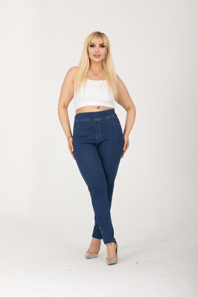 yzs tekstil Likralı Kot Tayt