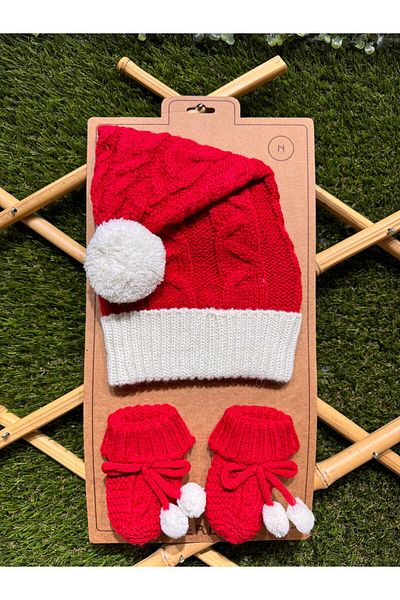 MİNİLOPPOO Mini?Loppoo Baby Beanie Glove Set