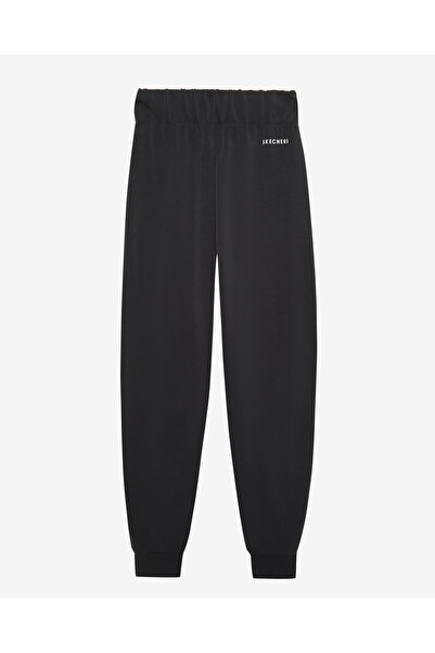 SKECHERS W Soft Touch Jogger Sweatpant Kadın Siyah Eşofman Altı S242312-001
