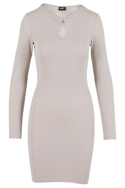 Urban Classics Ladies Glitter Longsleeve Dress