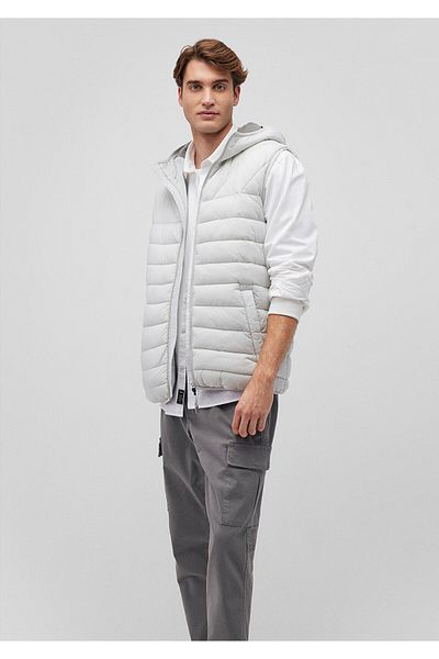 Mavi Gray Inflatable Vest - Hooded, Regular Fit, 0110359 -87523