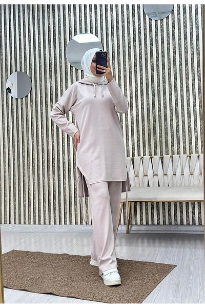 Moda Krash Oysho Fabric Hooded Sports Suit
