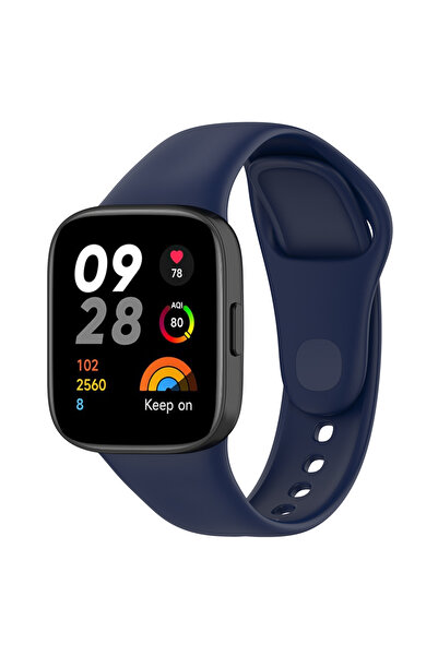 halkhouse ساعة Xiaomi Redmi Watch 3 من السيليكون، حزام حبل ناعم ومرن ملون