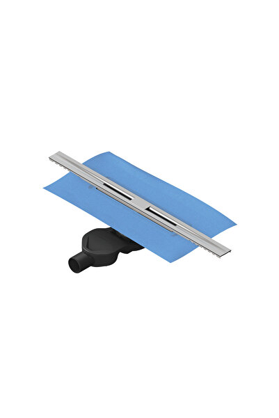 VitrA V-Flow Clear-Cut 59980445000 Duş Kanalı, Yandan Sifon, H:60, 60 cm, Par...