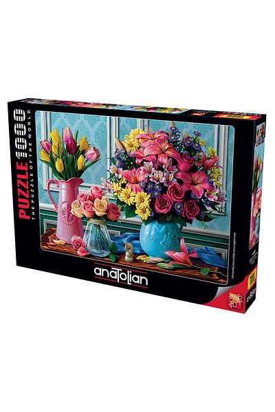 Anatolian Puzzle 1000 Pieces Colorful Bouquets 1130