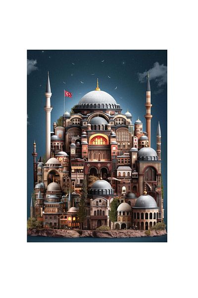 Anatolian Puzzle 1000 Pieces Hagia Sophia 1169