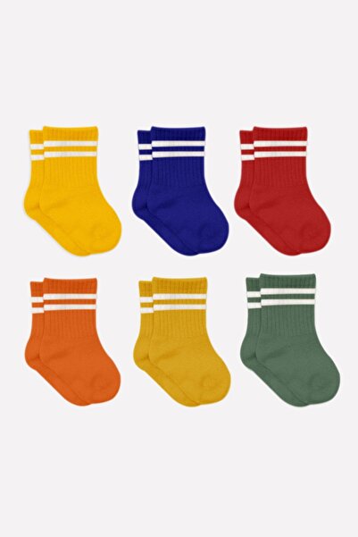 Bistyle Bistil Kız Erkek Bebek Organik Basic Uzun Soket Çorap