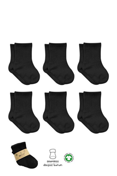 Bistyle Bistil Kız Erkek Bebek Organik Basic Uzun Soket Çorap