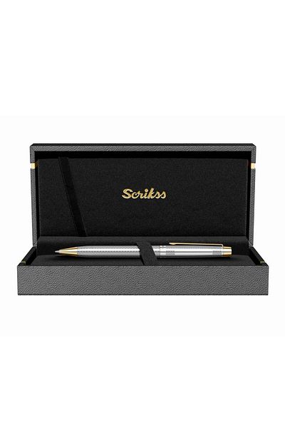 Scrikss 722w Versatil Pen Fish Back Gold Chrome