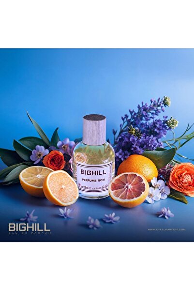 Eyfel Parfüm Bighill Parfüm No:6 50 ml Unisex Lüks Parfüm