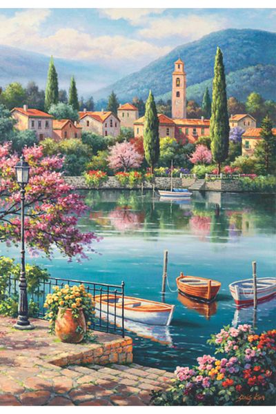 Anatolian Puzzle Anatolian 500 Piece Evening in the Lake 3597