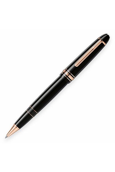 Montblanc قلم الكرة الدوارة ليجراند مايسترشيك باللون الذهبي الوردي132481