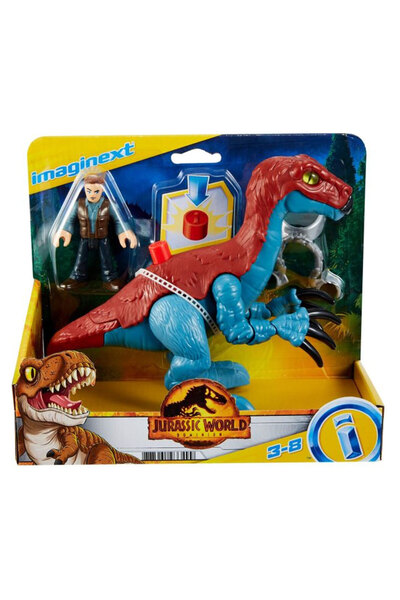 Imaginext Jurassic World Therizinosaurus-Owen GVV65-GVV63