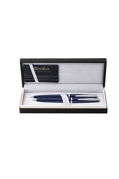 Scrikss 33 Ballpoint Pen And Versatil Pen Navy Blue