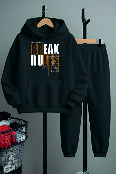 MYADA Довіряй собі, порушуй правила Спортивний костюм з принтом 22496