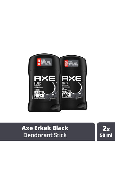 Axe Black Erkek Deodorant Stick 50 ml X2