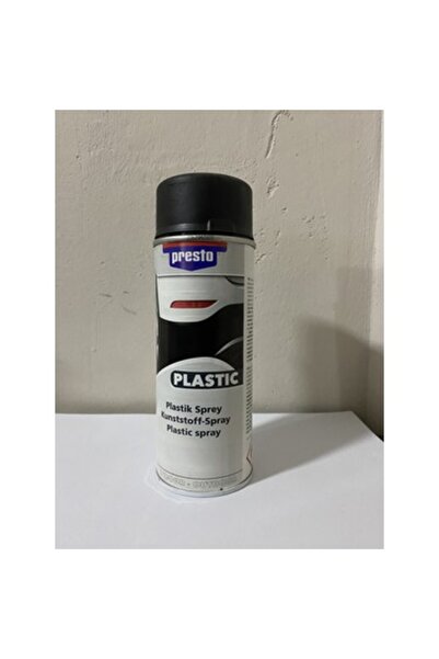 Presto Sprey Boya  Plastik Tampon Boyası 400 ml - SİYAH -