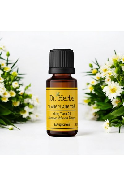 Dr.Herbs زيت يلانج يلانج العطري - زيت يلانج يلانج - زهرة كانانغا أدوراتا - زيت عطري - 10 مل