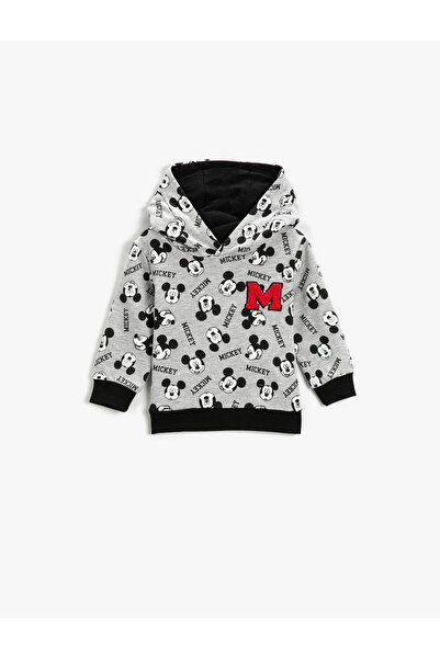 Koton Minnie Mouse nyomtatott kapucnis pulóver