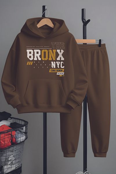 MYADA Комплект спортен екип с щампа Bronx NYC 22500