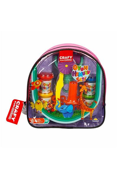 Sunman 4 Color Crafy Play Set - 27868 Pink