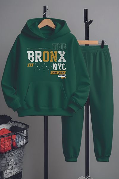 MYADA The Bronx Nyc Printed Tracksuit Set 22500