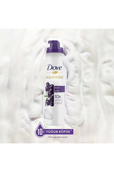 Dove Duş Köpüğü Açai Yağı Yoğun Köpük 200 Mlx1 Duş Köpüğü Depply Nourishing 200 ml