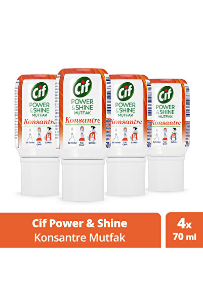 Cif Konsantre Kapsül Mutfak Temizleyici 10 Kat Konsantre Zorlu Yağları %100 Ç...