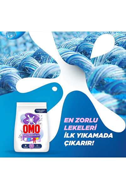 Omo Toz Çamaşır Deterjanı Sık Yıkananlar Zorlu Lekeleri Ilk Yıkamada Çıkarır 5 Kgx1
