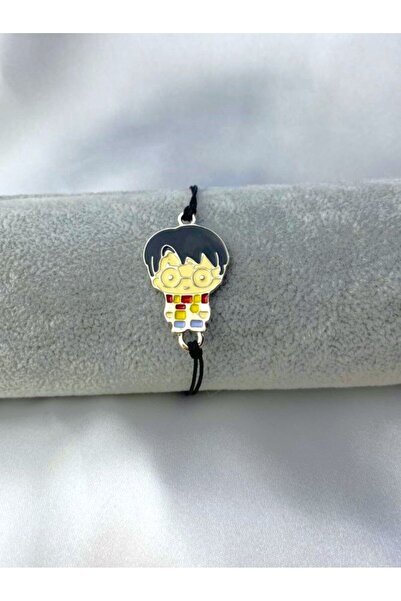 Herşey Nota Gryffindor Atkılı Harry Potter Film Bileklik Renkli Mineli Ayarla...