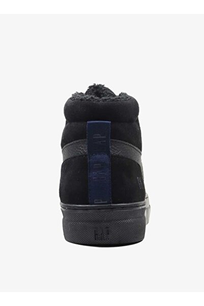 GAP Men's Logo Detail Sneakers with Lace-Up Closure - Portland Cup Mid M