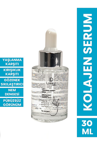 Yaşlanma Karşıtı Serum 30 ml – Anti‑aging, Kırışıklık & Elastikiyet Desteği