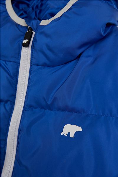 Bad Bear Cedric Saks Blue Children's Puffer Coat