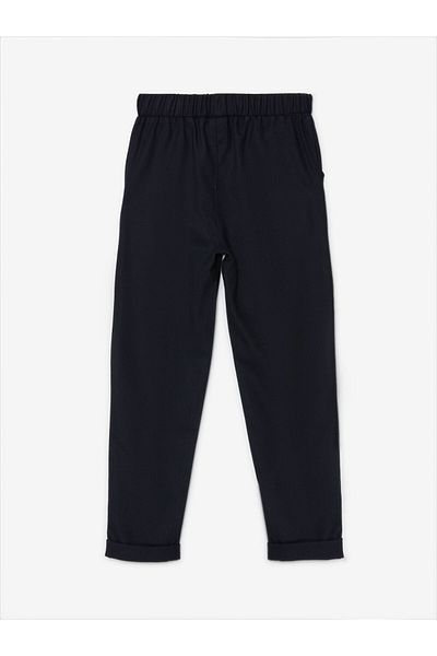 LC Waikiki Girls' Trousers with Elastic Waist