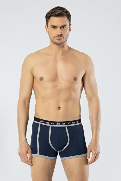 Cacharel Ανδρικό μπόξερ 2 τεμαχίων Navy Blue Indigo 1322