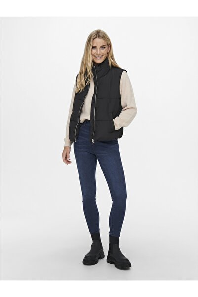 JDY Jdynewerica - Black Short Sleeve Look Waistcoat Otw Noos 15234210